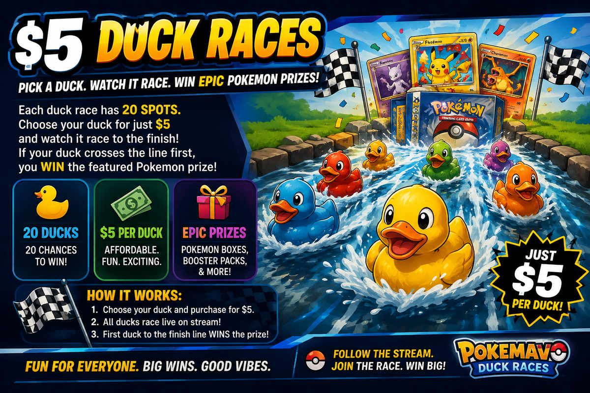 $5 duck race!