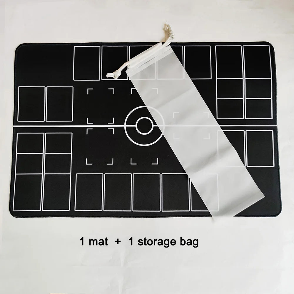 Single Player Board Game Card Battle Table Mat Mtg Magic Party Game Mat Tcg Card Mat Rubber Mat Foldable With Storage Bag