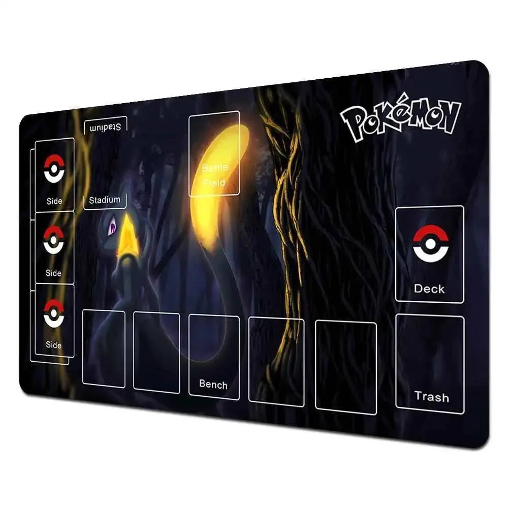 Pokemon Playmat PTCG Mat Trading Card Game Mat Dedicated Card Play Against Table Mat-01