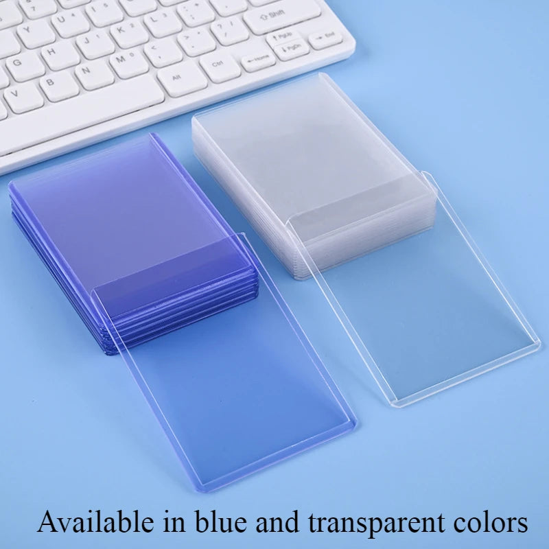 3"X4" Card Sleeves Top Loaders Baseball Trading Sports Football Card Protectors Hard Plastic Toploader Cards Holder Penny Sleeve