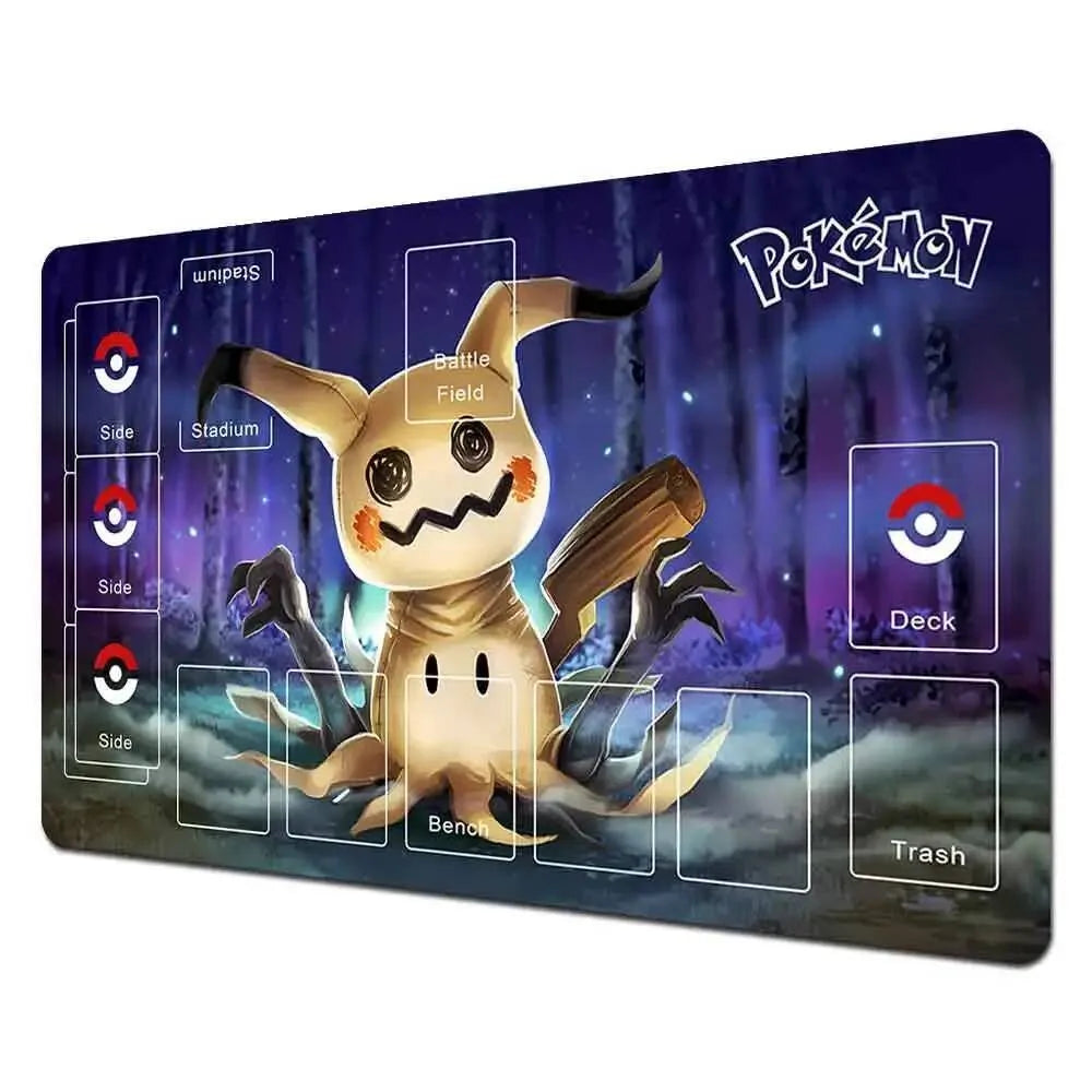 Pokemon Playmat PTCG Mat Trading Card Game Mat Dedicated Card Play Against Table Mat-01