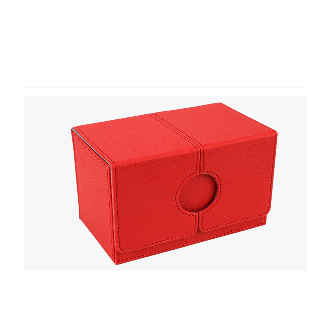 Card Deck Box Organizer Holder Storage Hobbies for Commander m tg Card Carrying Organiser Case Leather Card Deck Storage Box
