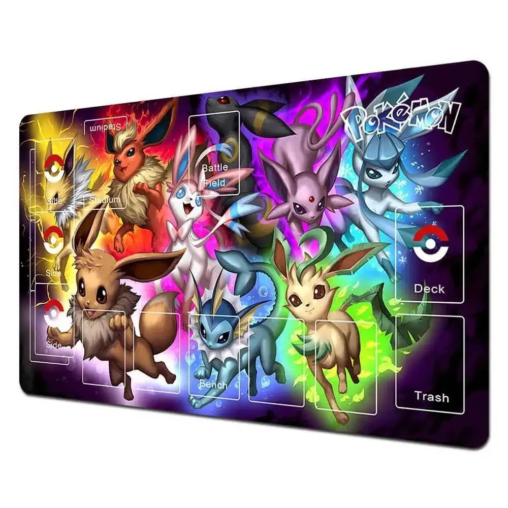 Pokemon Playmat PTCG Mat Trading Card Game Mat Dedicated Card Play Against Table Mat-01