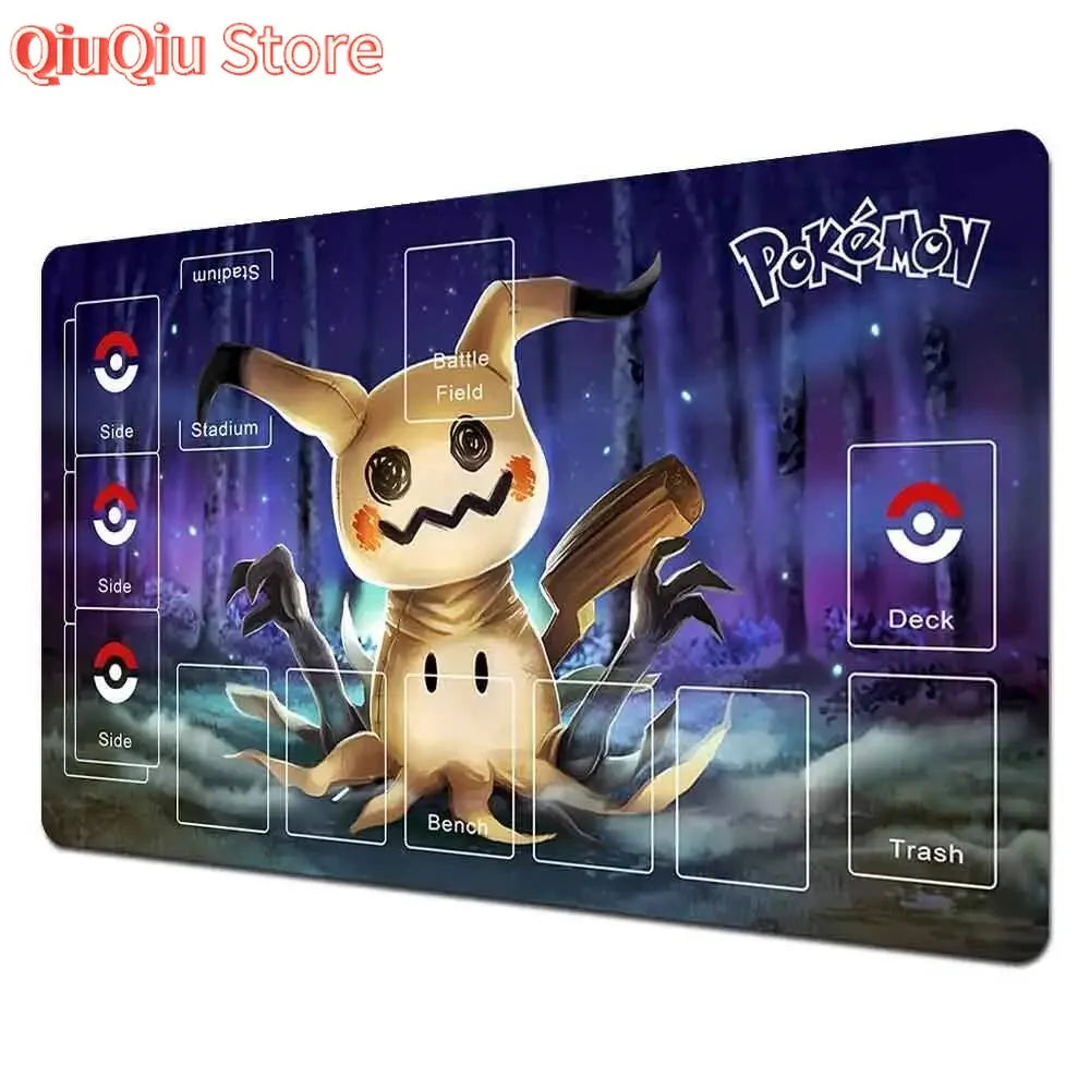 Pokemon Playmat PTCG Mat Trading Card Game Mat Dedicated Card Play Against Table Mat-01
