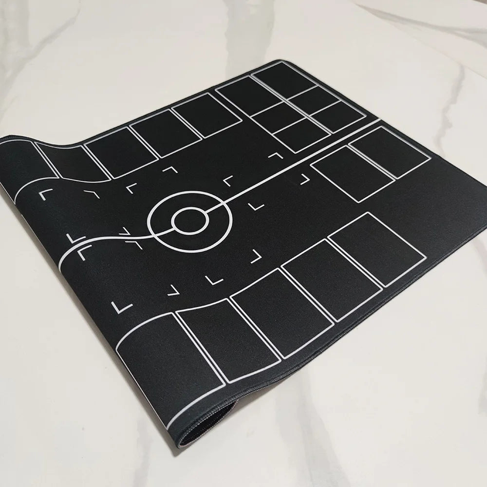 Single Player Board Game Card Battle Table Mat Mtg Magic Party Game Mat Tcg Card Mat Rubber Mat Foldable With Storage Bag