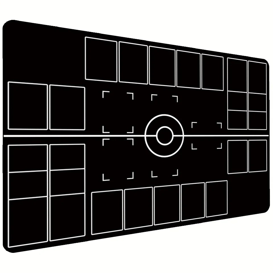 Single Player Board Game Card Battle Table Mat Mtg Magic Party Game Mat Tcg Card Mat Rubber Mat Foldable With Storage Bag