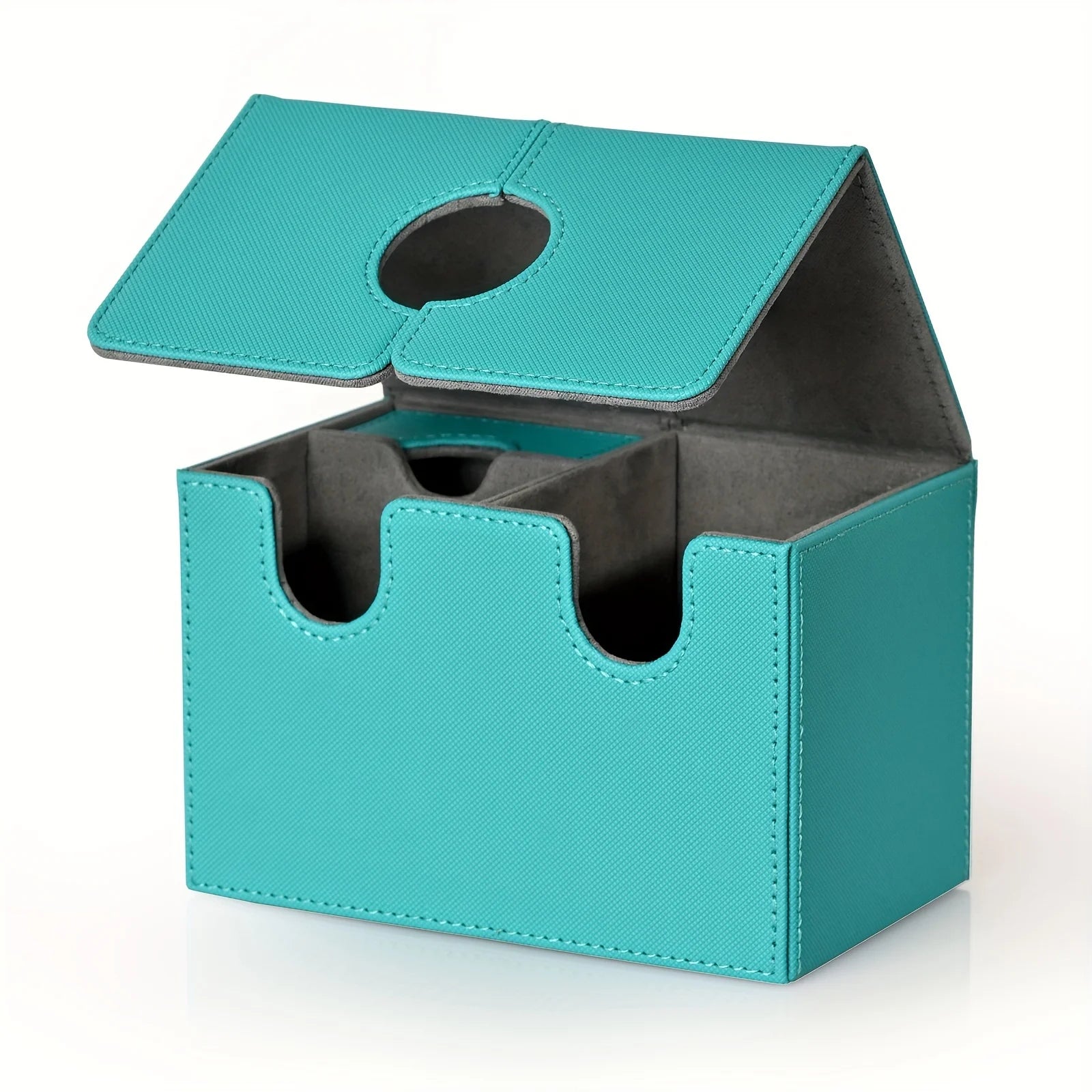 Card Deck Box Organizer Holder Storage Hobbies for Commander m tg Card Carrying Organiser Case Leather Card Deck Storage Box