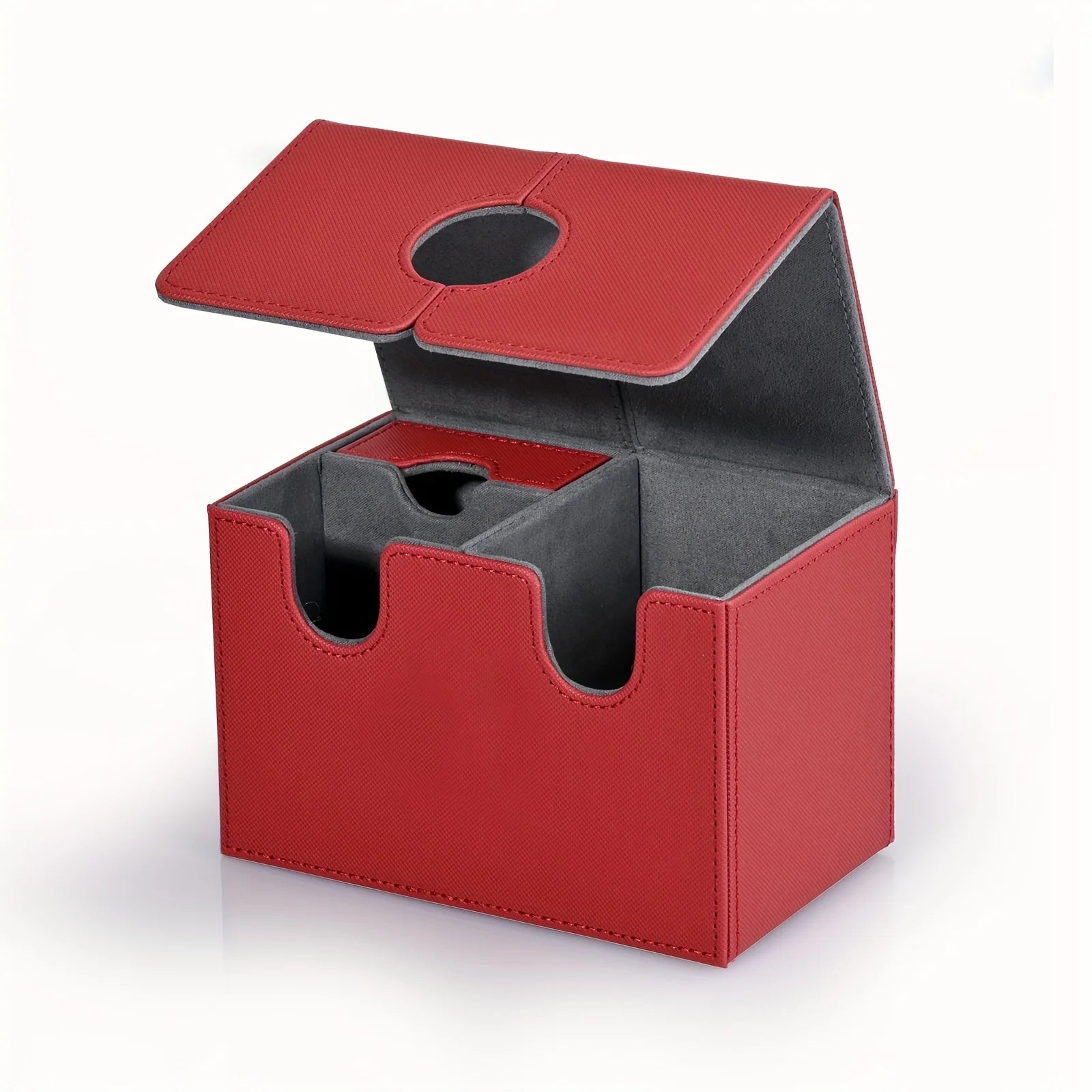 Card Deck Box Organizer Holder Storage Hobbies for Commander m tg Card Carrying Organiser Case Leather Card Deck Storage Box