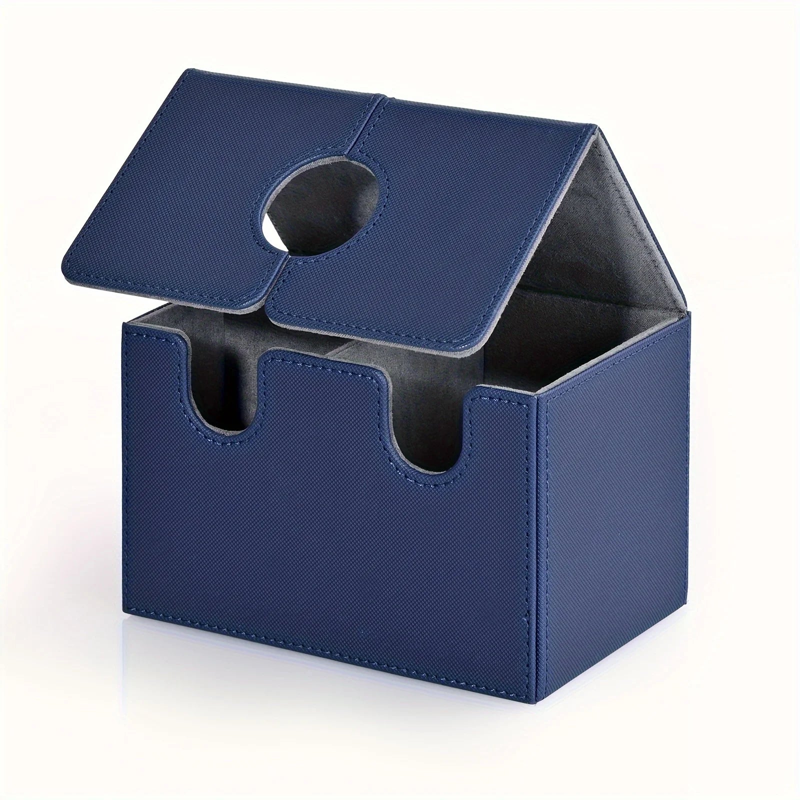 Card Deck Box Organizer Holder Storage Hobbies for Commander m tg Card Carrying Organiser Case Leather Card Deck Storage Box