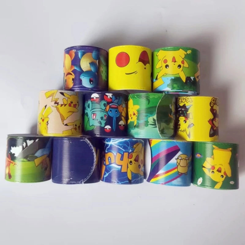 Pokemon Slap Snap Wrap Bracelet Pikachu Wristbands Anime