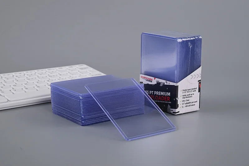 3"X4" Card Sleeves Top Loaders Baseball Trading Sports Football Card Protectors Hard Plastic Toploader Cards Holder Penny Sleeve
