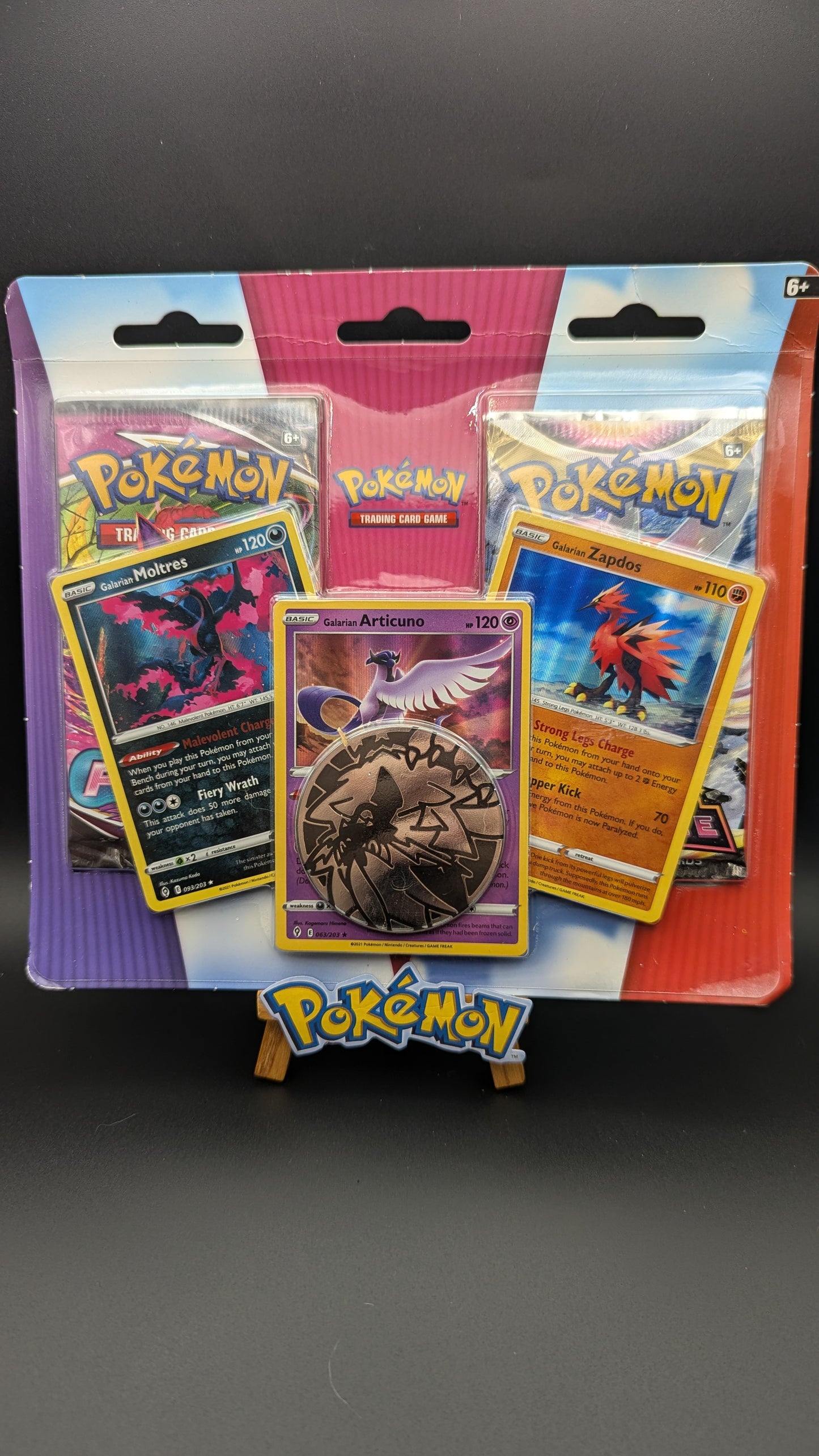 Pokémon TCG 2 Pack Blister Fusion & Astral Evolv Skies Zapdos Moltres Articuno